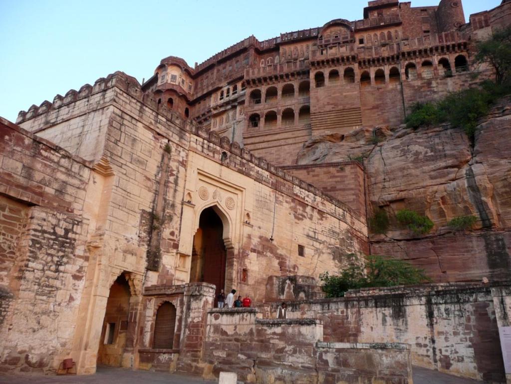 The majestic Mehrangarh Fort in Jodhpur
